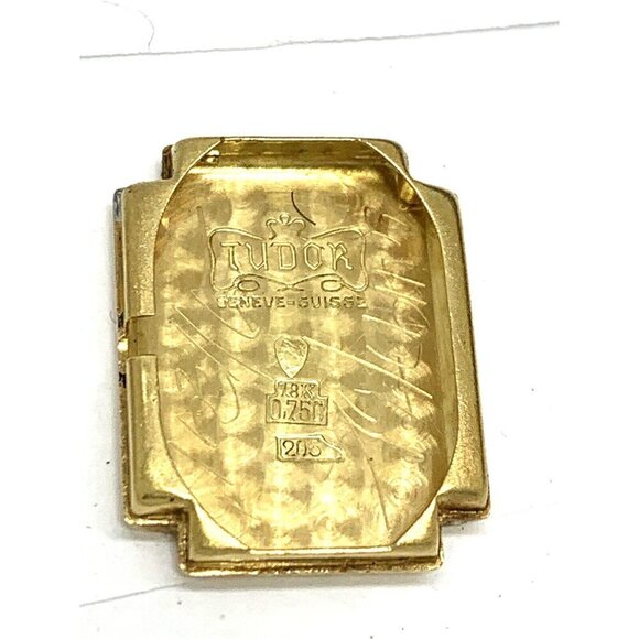 Tudor by Rolex Women's Watch 1108 Swiss Manual Wind 18K Yellow Gold Case… - Picture 7 of 15